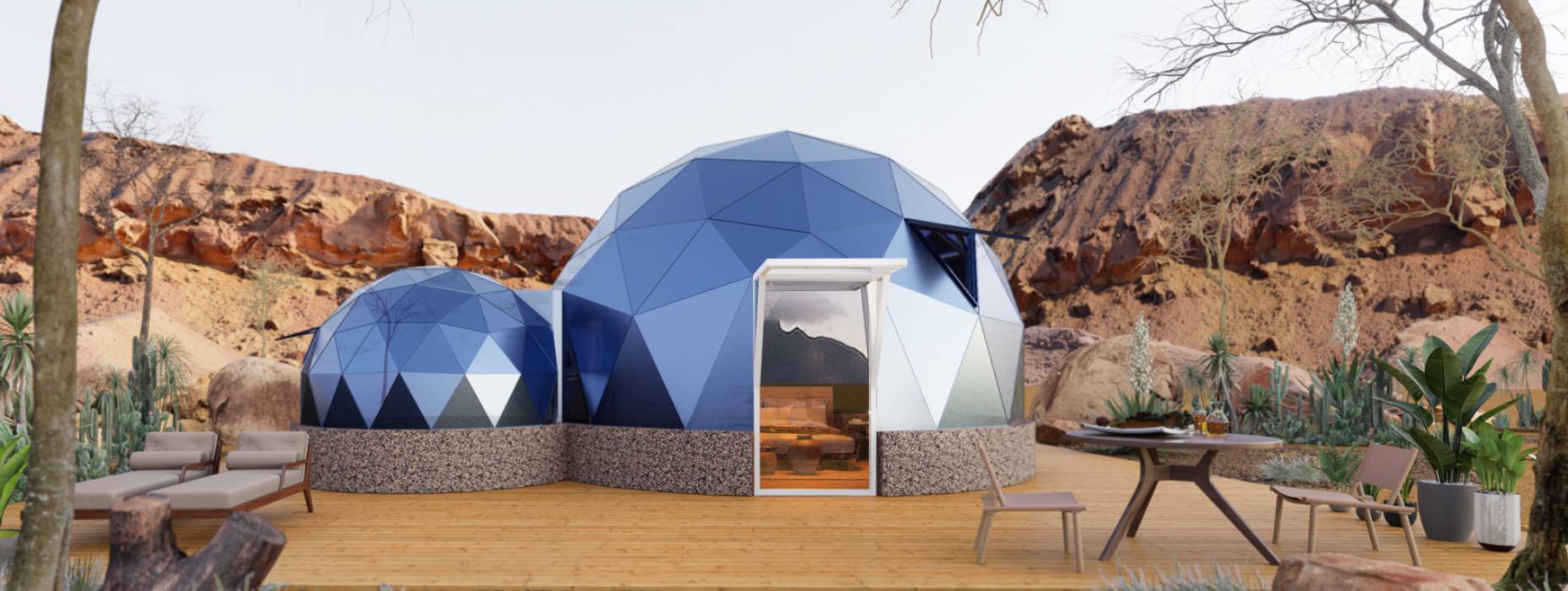 嘉善县球形智能光伏玻璃星空房